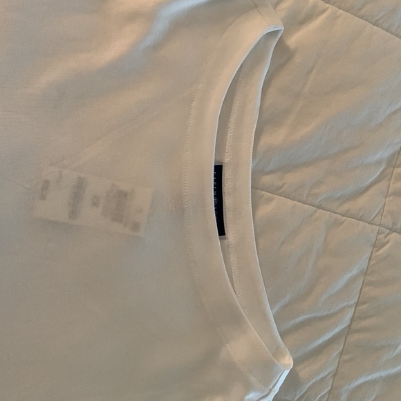 Women’s NWT Karen Scott 2X White Cuffed T Shirt - Picture 7 of 8